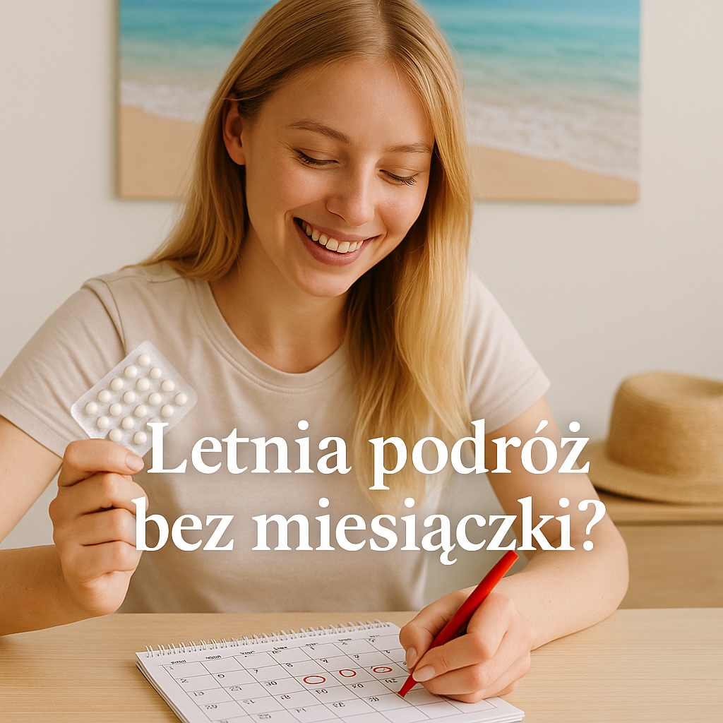 Jak przesunąć miesiączkę na wakacje? To proste i bezpieczne!
